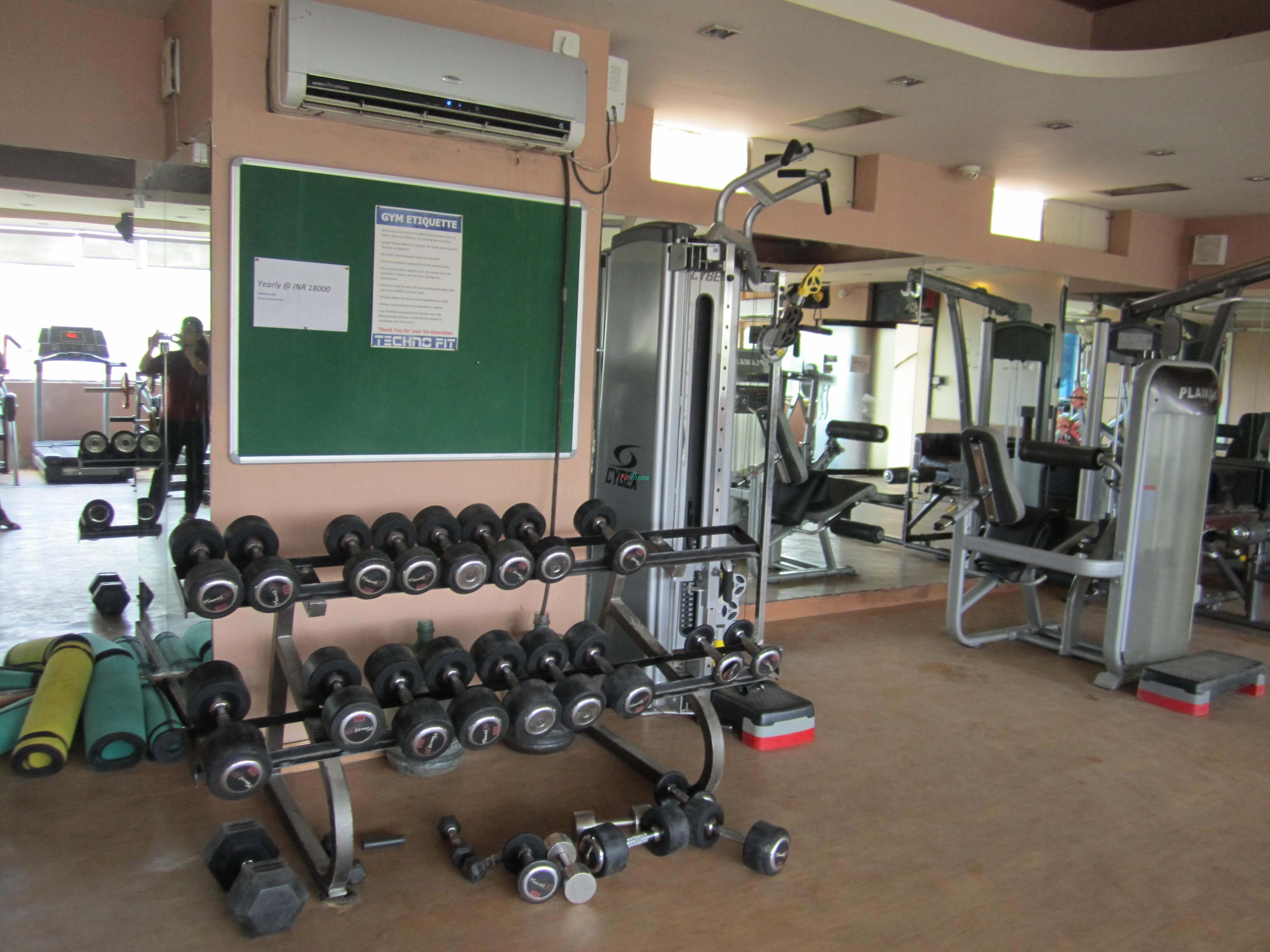 techno fit fitness centre pink town house market gym weights body building